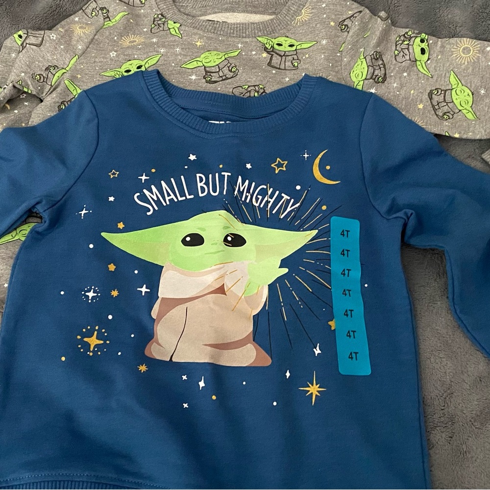 Toddler Grogu sweatshirts
